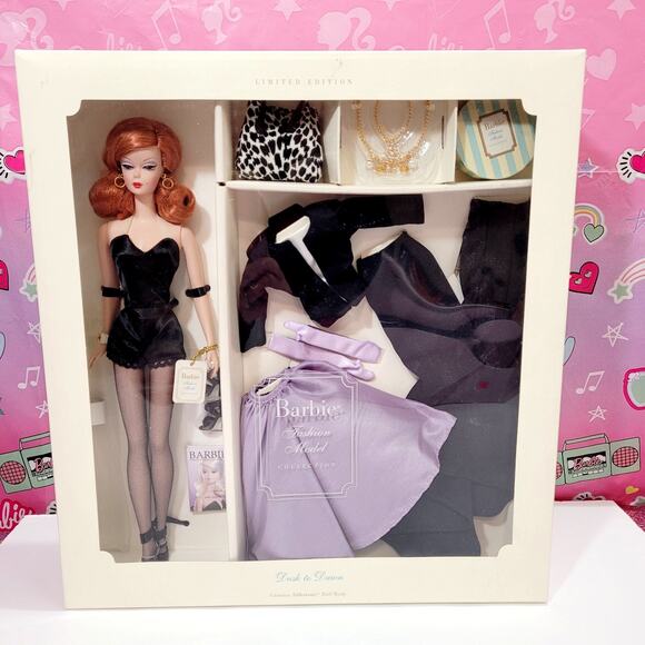 BARBIE Dusk to Dawn Giftset Silkstone 2000 Fashion Model Collection NEW NRFB - Picture 1 of 16